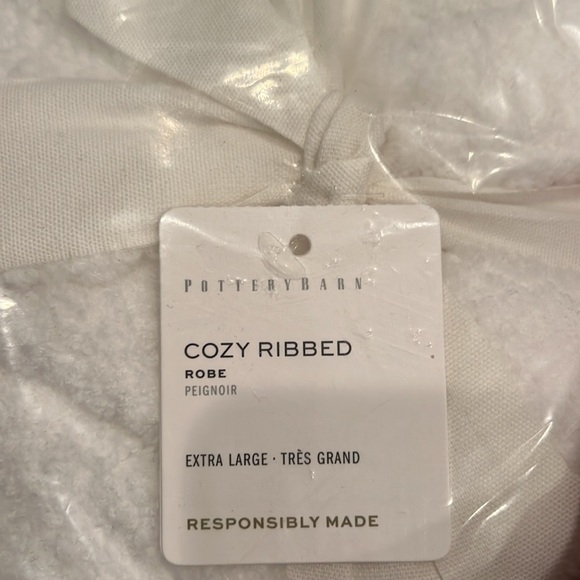 Pottery Barn Cozy Ribbed Robe - Picture 4 of 5